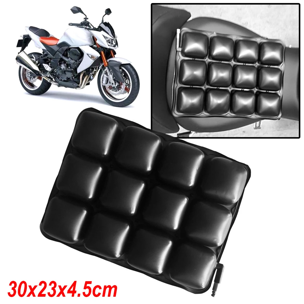 

Air Pad Motorcycle Cool Seat Cover Seat Sunscreen Mat Electric Car Inflatable Decompression Office Air Cushion Seat Cover