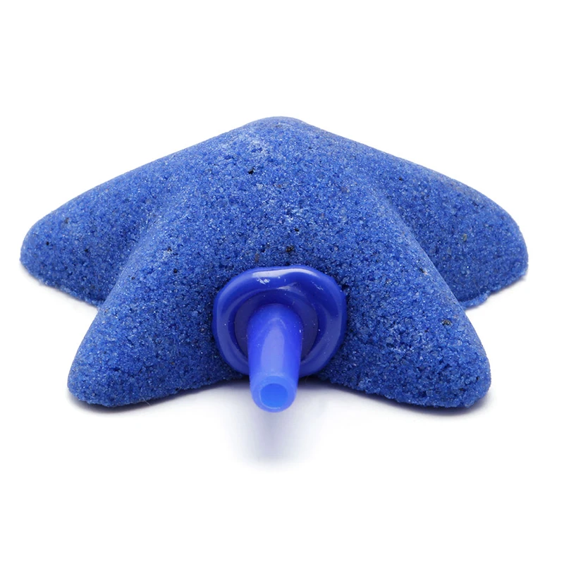 

2022 New Aquarium Star Shape Air Stone Bubble Fish Tank Hydroponics Aerator Decoration