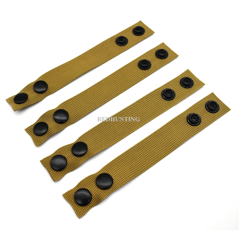 

4pcs Duty Belt Keeper Double Snaps for 2inch/2.5inch Wide Belt Security Tactical Belt Police Military Equipment Accessories