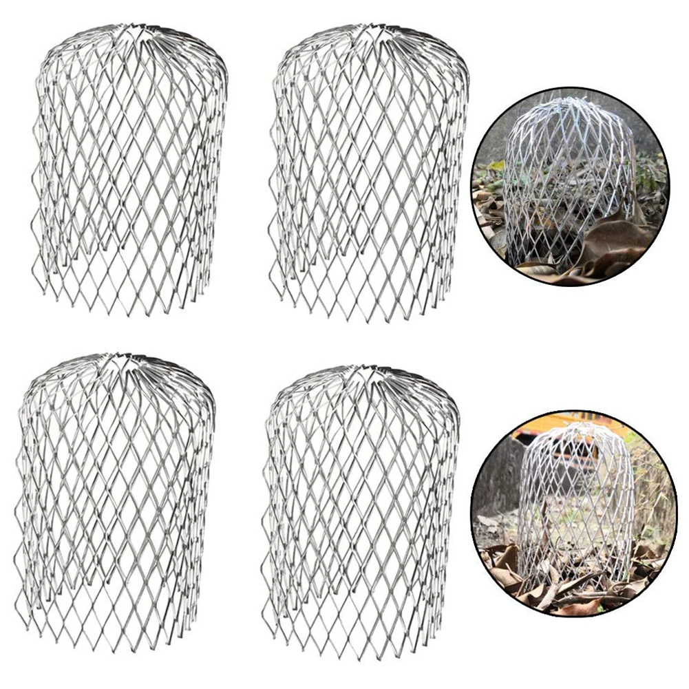 4 шт. расширяемая Стопорная сетка Сливная крышка алюминиевый фильтр листья мусор
