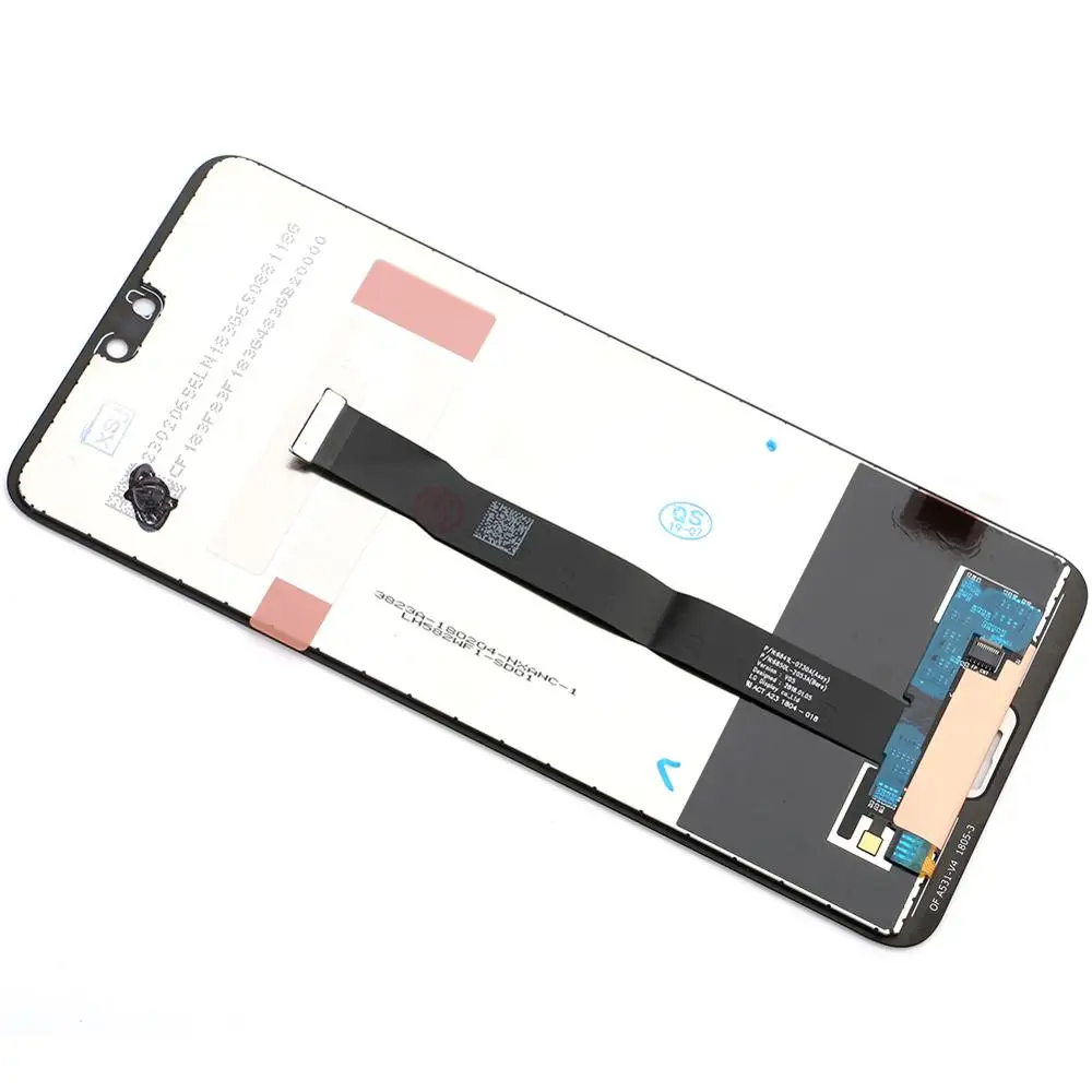 Сенсорный ЖК экран для Huawei P20 дигитайзер в сборе EML L29 L22 L09 AL00 дисплей без бахромы