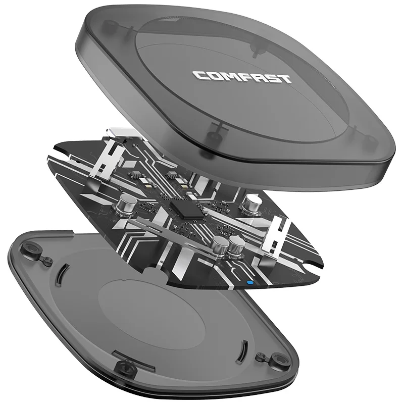 4 PA + LNA Усилитель Wi-Fi сигнала USB3.0 Гигабитный адаптер 1900Mbps 802.11AC Двухдиапазонный 2,4 / 5 ГГц Беспроводной адаптер для ПК Wi-Fi Dongle.