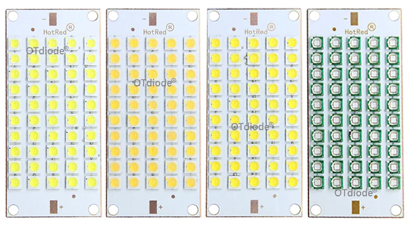 50W100W200W УФ Теплый Холодный белый темно-красного, зеленого и синего цвета cob-лампы светодиодный чип-диод фиолетовый УФ-клей сушка 3dprinter Комплектующие для самостоятельной сборки CREE Светодиодная лампа