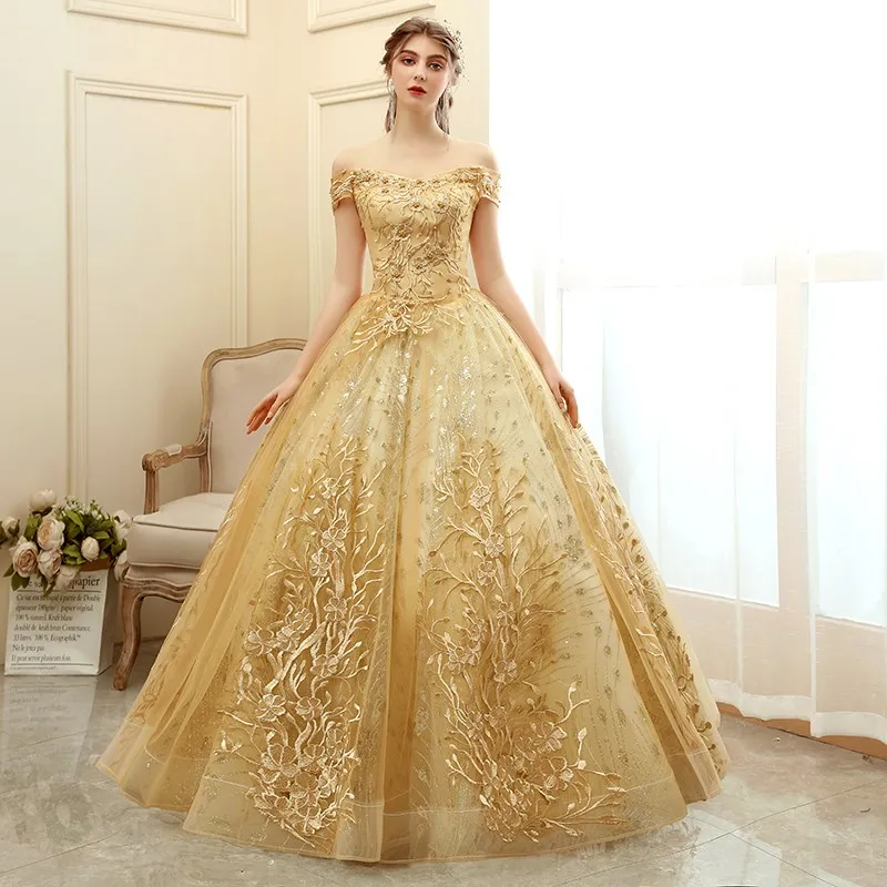 Quinceanera платье 2021 Новое роскошное бальное для выпускного бала винтажное кружевное