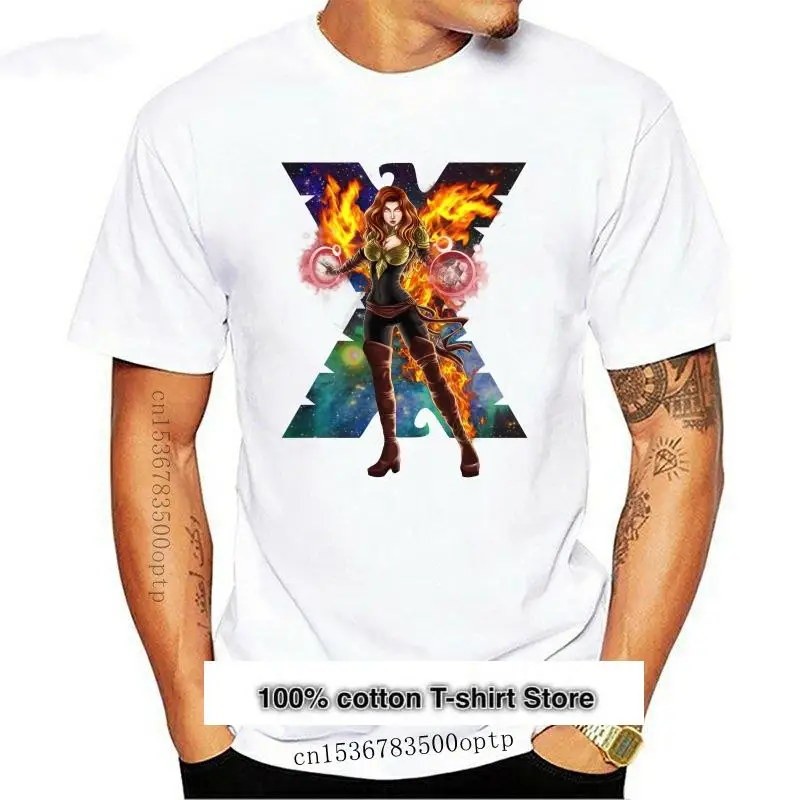 

Camiseta de Jean para hombre, camisa de манга corta, color gris oscuro, Phoenix, S-3XL