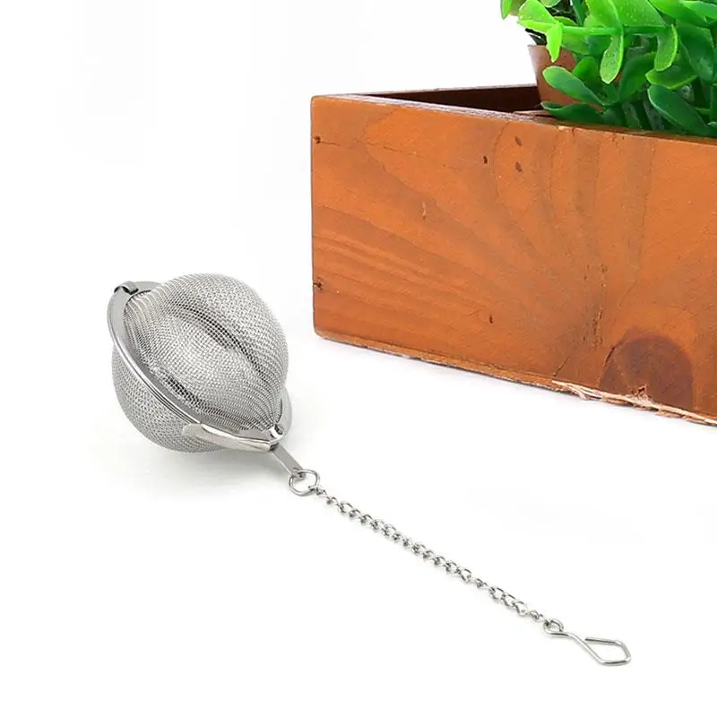 

Seasoning Bags Strainer Stainless Steel Kettles Infuser Tea Tea Tea Shaped Office Ball