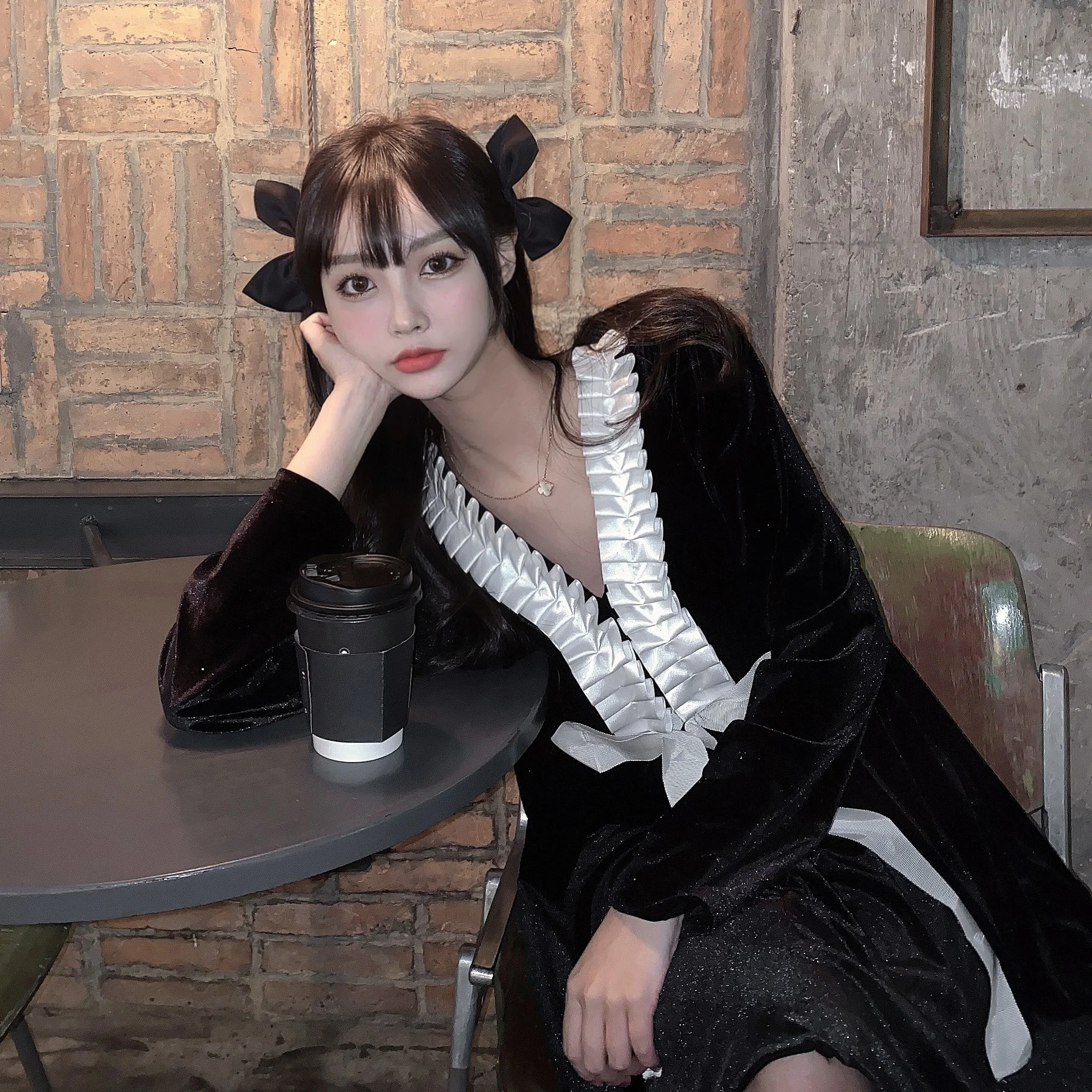 Стильный Бархатный Чехол из двух частей | Женская одежда