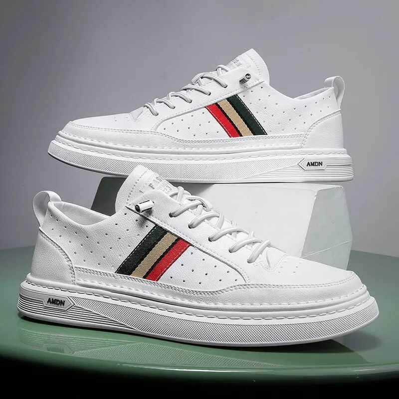 

Fashion casual shoes trendy breathable comfortable sneakers limited edition white counter quality