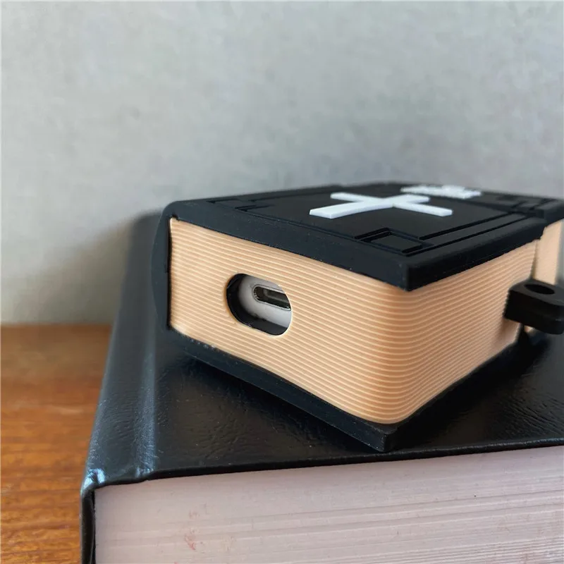 Силиконовый чехол для наушников Apple airpods 1 2 pro 3 с объемным мультяшным