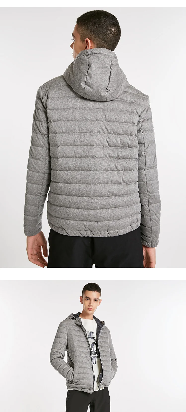 JackJones мужской короткий пуховик с капюшоном, парка, пальто, верхняя одежда, мужская одежда 218312501