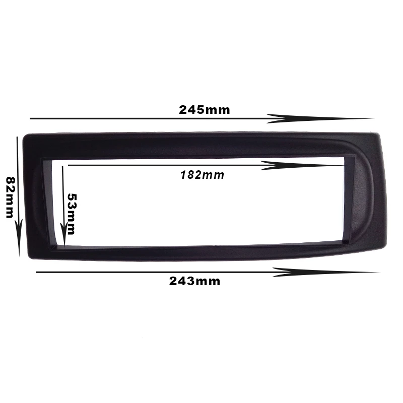 1Din Автомобильная Радио панель для 1996-2003 RENAULT SCENIC Megane Стерео Переходная отделка установочный комплект CD gps DVD стерео CD панель приборная панель