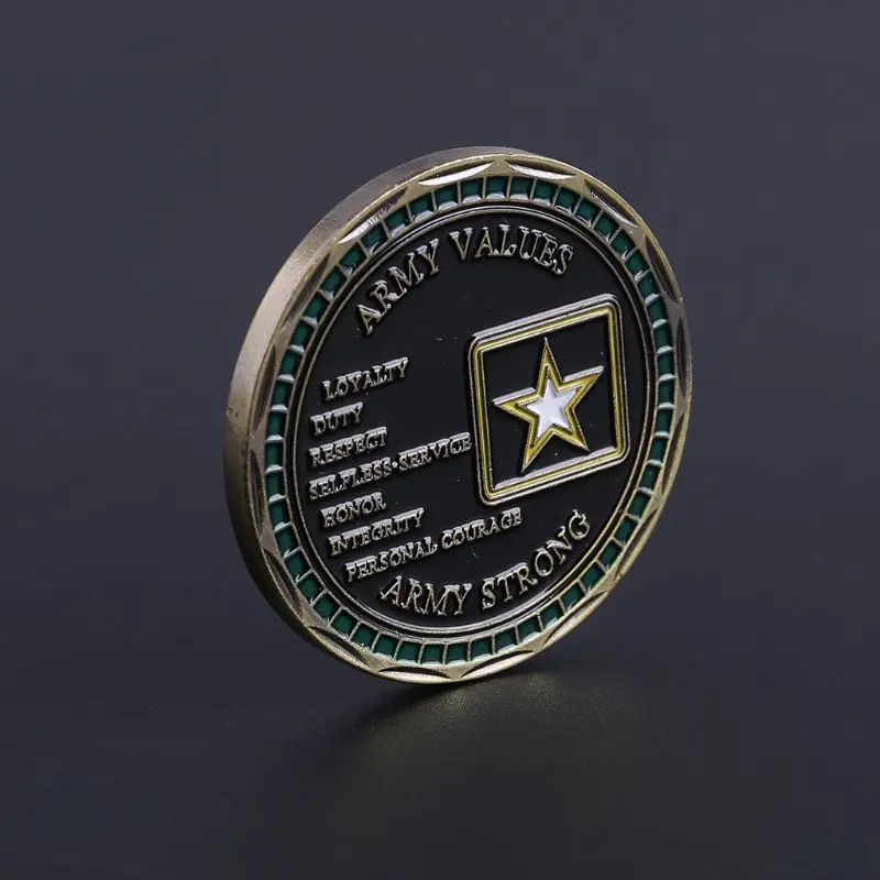 Памятная статуя армии США сувенирная Коллекционная монета коллекционный