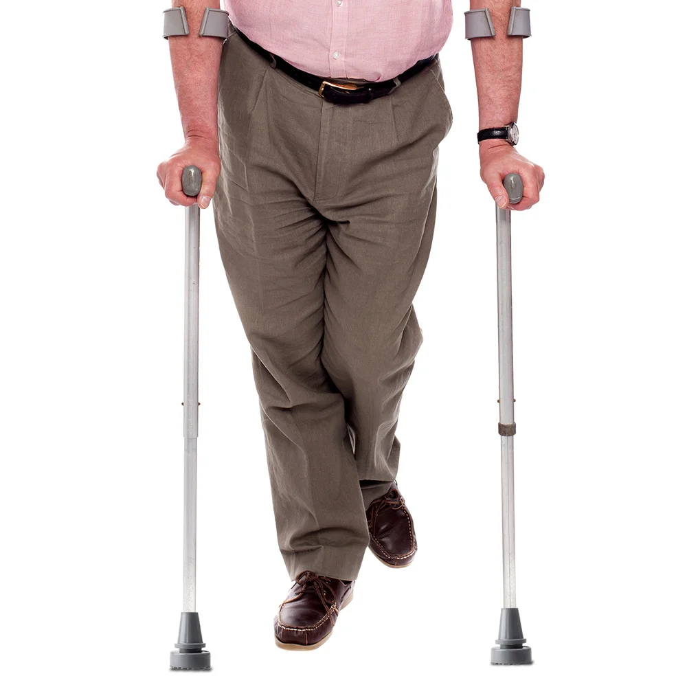 

ROSENICE 19mm Inner Diameter Rubber Head Crutch Accessories Antislip Tips Walking Stick Feet (Grey)