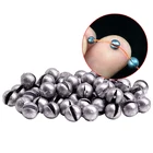 50 шт., рыболовные грузила, 0,2 г, 0,28 г, 0,38 г, 0,5 г, 0,8 г, 1,6 г, 2 г