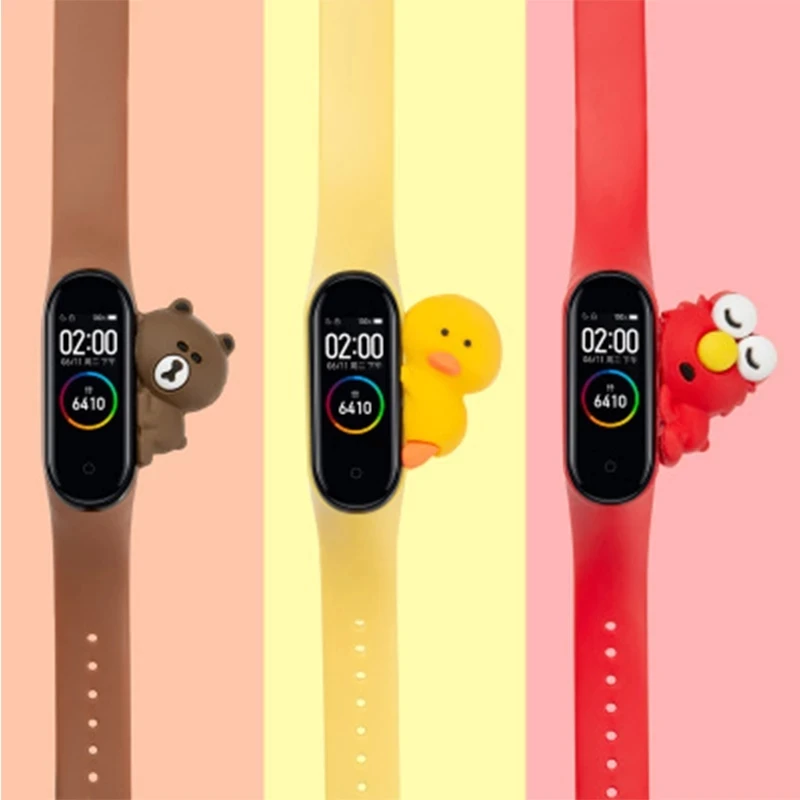 

Ремешок силиконовый для Mi Band 4 3, резиновый спортивный Браслет Для Xiaomi Band 4 3