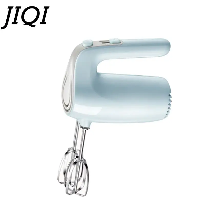 JIQI 125 Вт многофункциональный мини Электрический миксер для еды 5 скоростей ручное