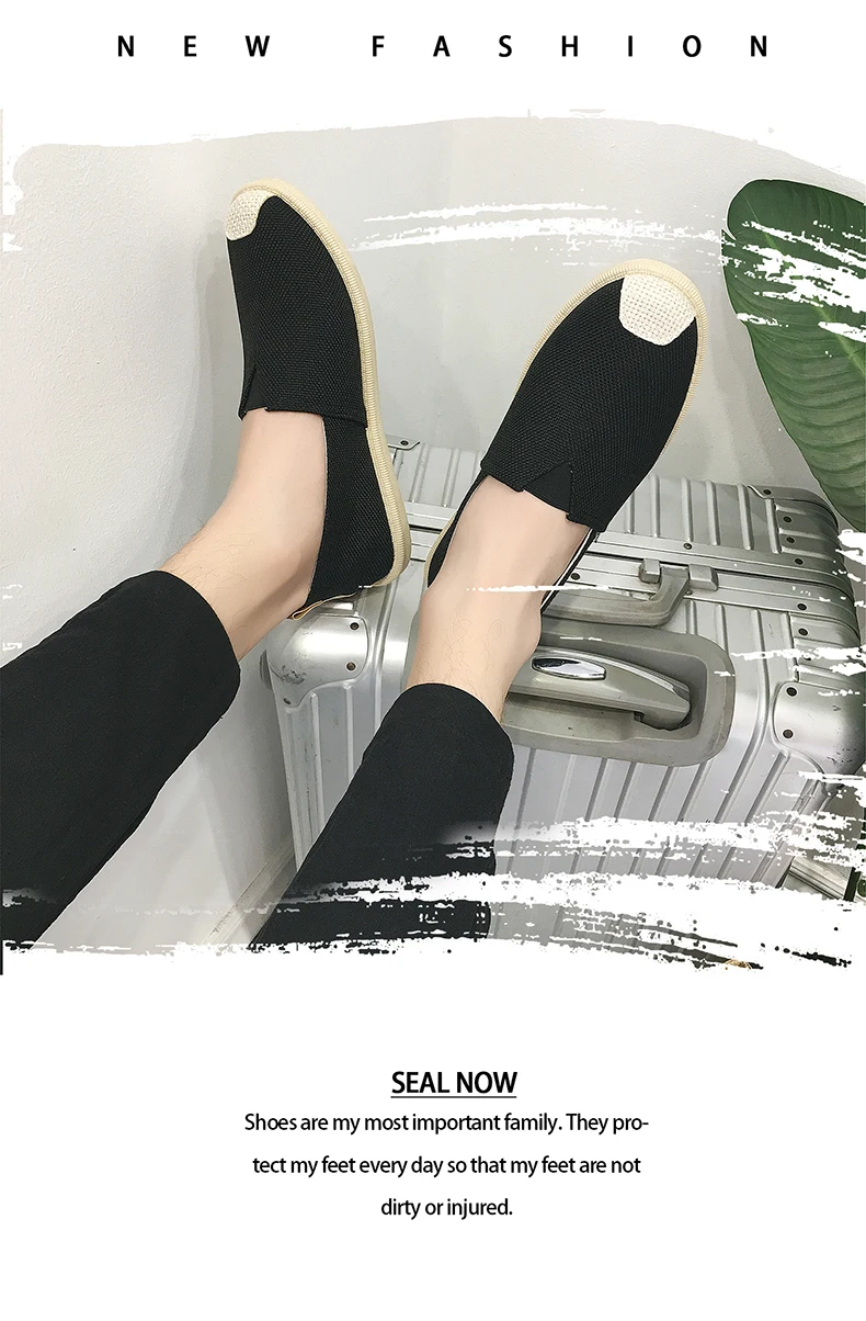 

2021 summer newall-match flat canvas shoes Slip on fashion breathable trend shoes simplicity comfortable flat shoes