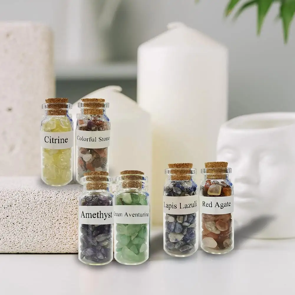 

12 шт., мини-кристаллы и драгоценные камни