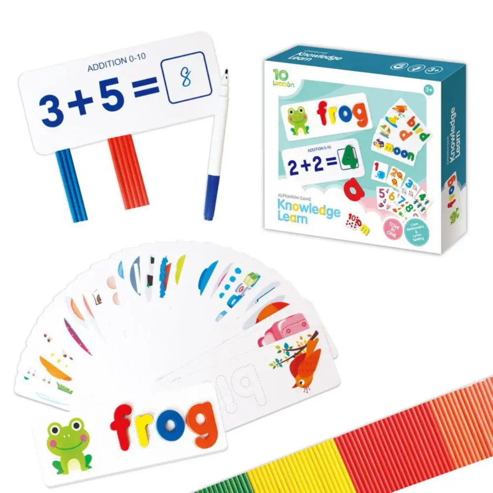 

Математические Игрушки RCtown для детей до начальной школы, сложение и вычитание, Обучающие игрушки, математические игрушки