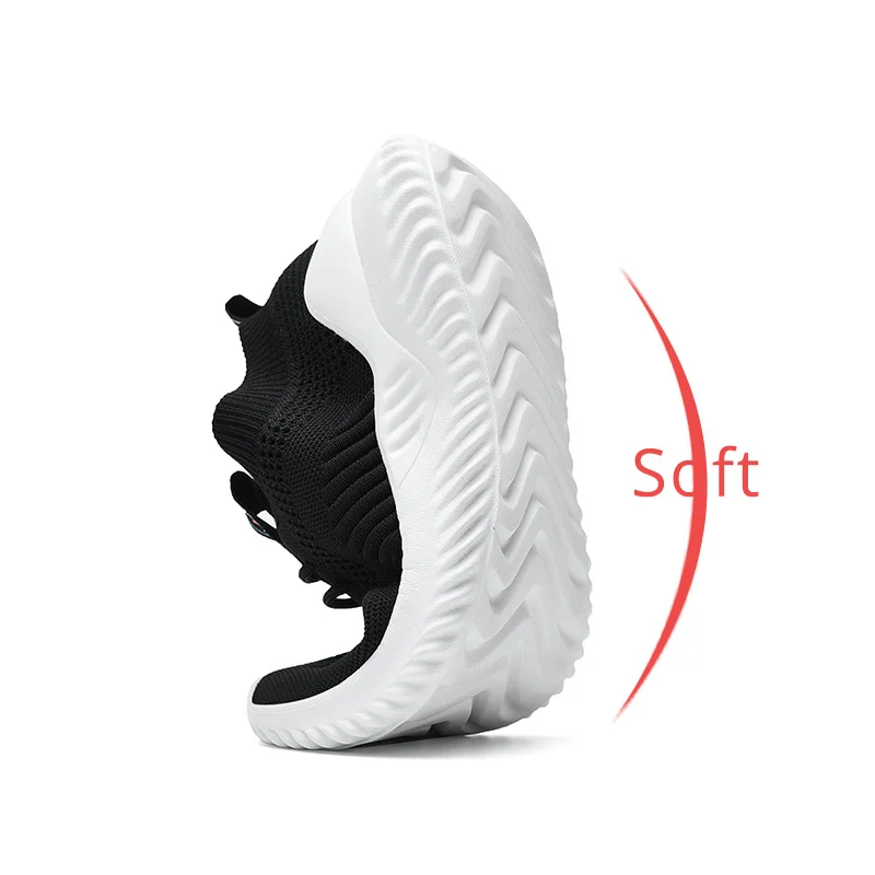 Мужские кроссовки с дышащей сеткой SUROM мягкие эластичными вставками