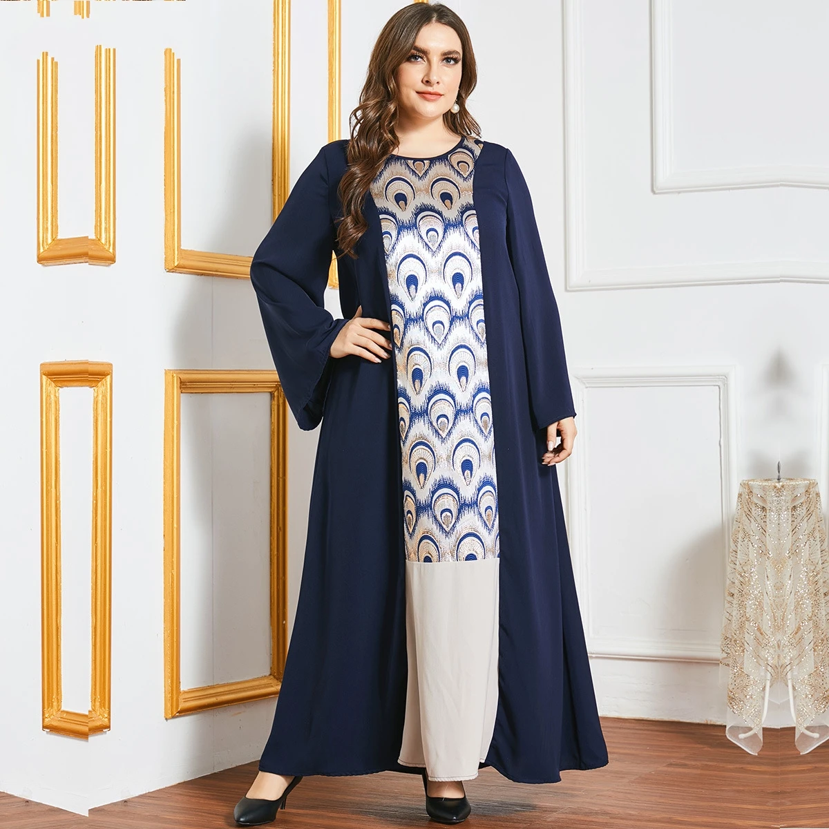 

Рамадан ИД абайя Дубай Саудовская Аравия мусульманское платье Турция ислам одежда платья для женщин Vestido De Mujer длинное арабское платье