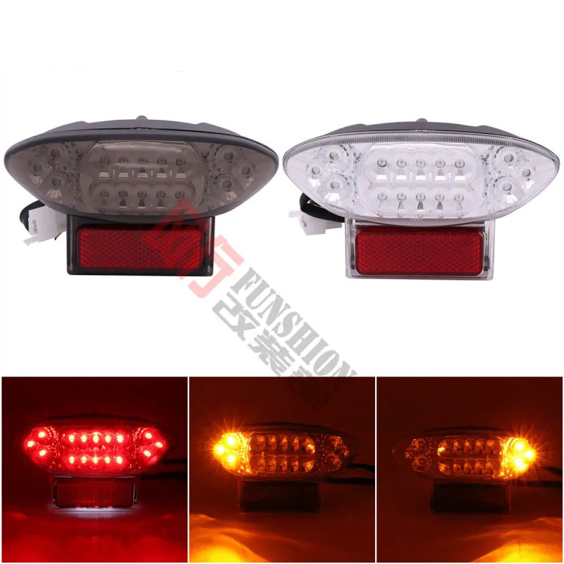 

High Quality Motorcycle LED Brake Light Rear Light Assembly License Plate Lamp Plastic for Suzuki Hayabusa GSXR1300 1997-2007