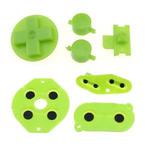 Набор кнопок JCD для Gameboy Classic of GB DMG A B, сменная кнопка D-pad Кнопка Токопроводящая rubber