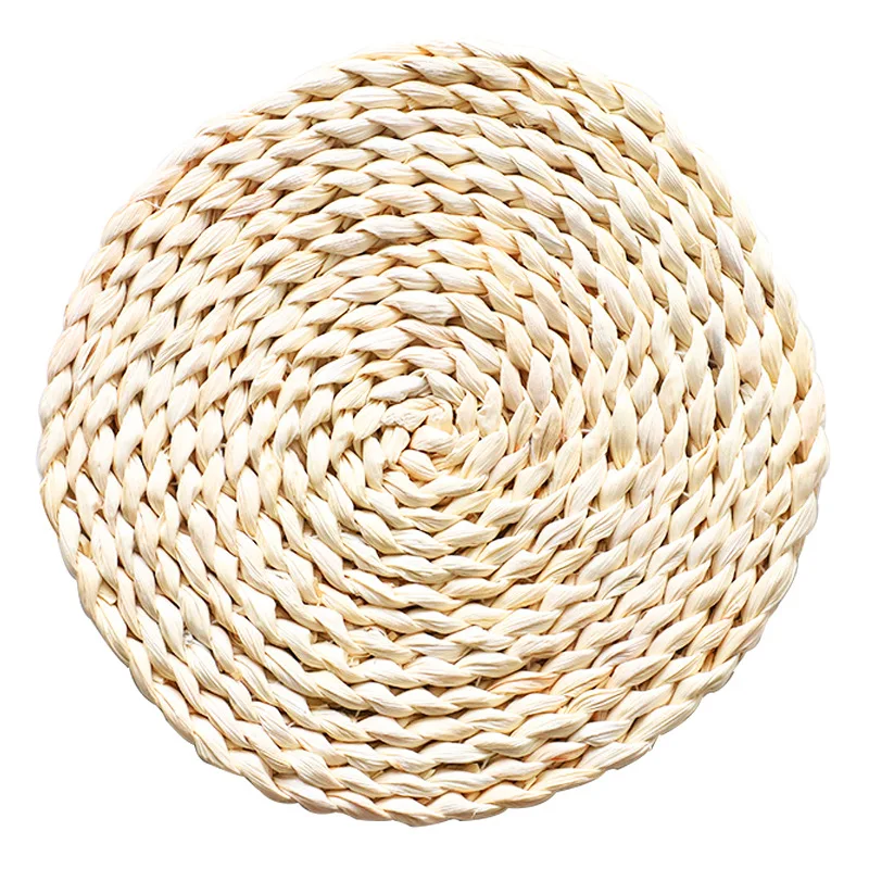 Винтажный изоляционный коврик креативный кожаный ручной работы кукурузный