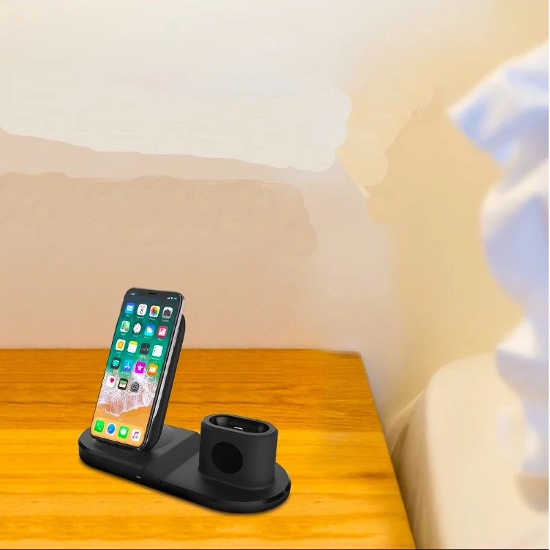 3 в 1 телефон быстро зарядного устройства для iPhone X XR Xs Smasung плюс портативное