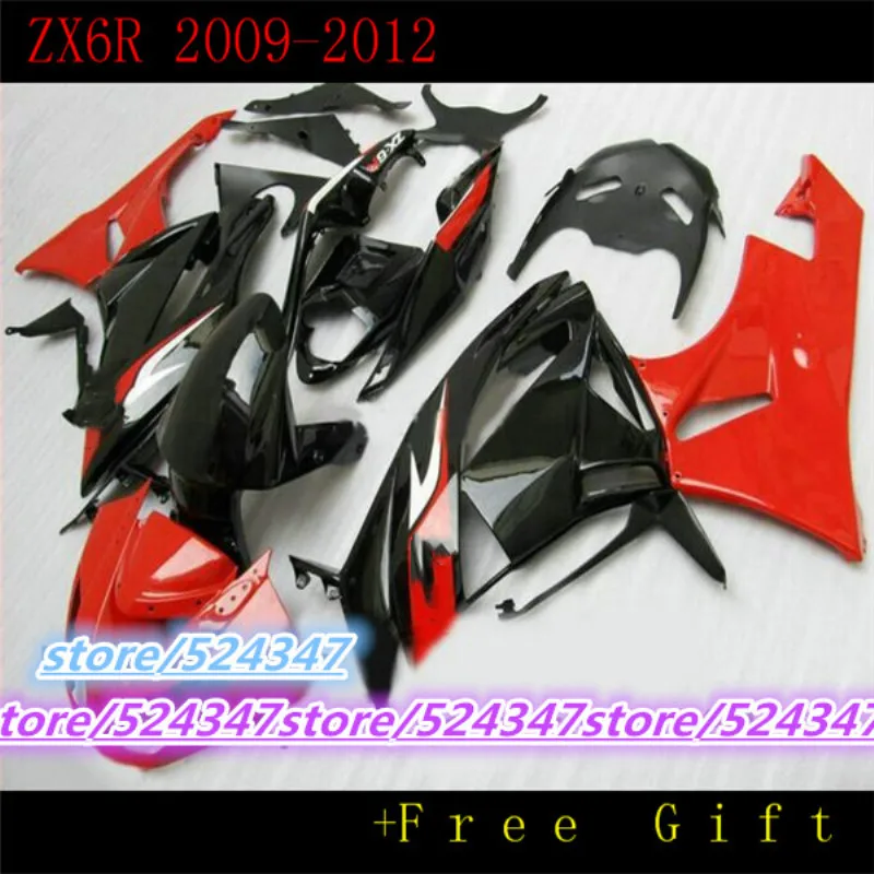 

ABS Injection Fairing Kits For Kawasaki NINJA ZX-6R 09-12 Year 2009 2010 2011 2012 ZX6R 09 10 11 12 Motobike Fairing New