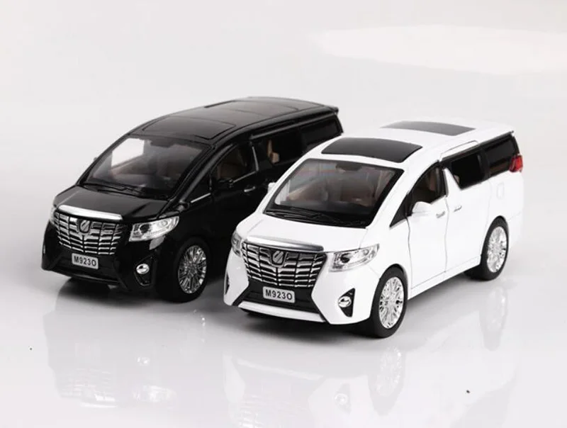 20,3 см металлический сплав 1:24 Масштаб классический Alphard Авто няня Автомобиль Ван откатная Модель литья под давлением автомобильные коллекции подарки для детей