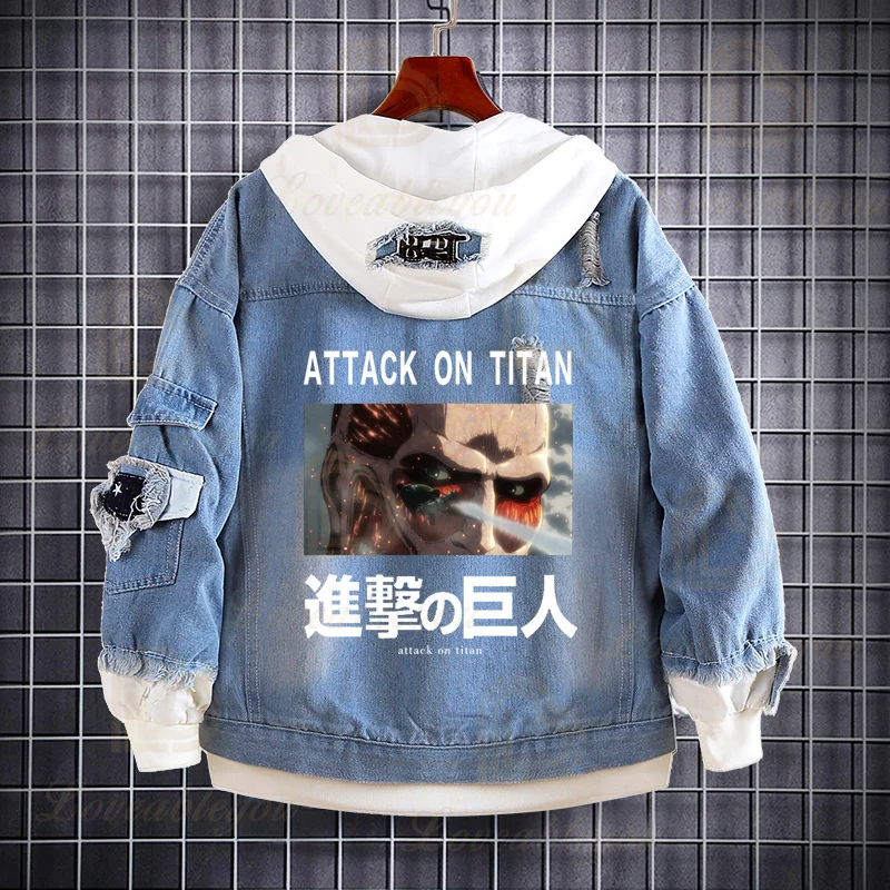 Attack on titan jacket jean 