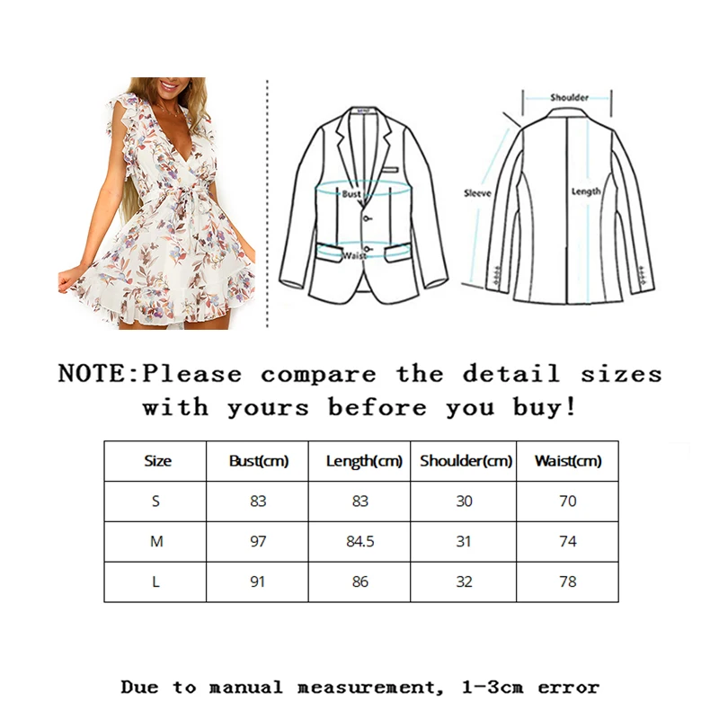 

Vangull Boho Floral Mini Chiffon Dresses Women Summer Butterfly Sleeve Beach Party Sundress Elegant V-Neck Backless Wrap Dress