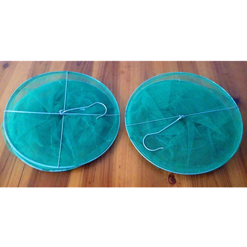 

Summer Outdoor Pest Control Fly Trap Reusable Hanging Folding Ranch Trap Catcher Flytrap Effect Green mesh