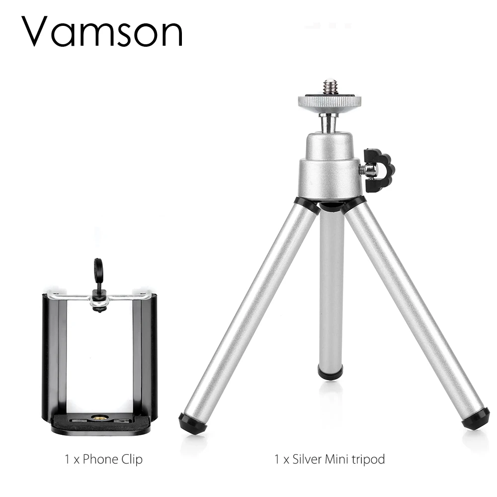 VP413-VP129A Vamson мини масштабируемый монопод Штатив для Go Pro Аксессуары для GoPro Hero 7 6 5 4 3+ для Sj4000 для Xiaomi для Yi камеры VP413 - Цвет: VP413-VP129A