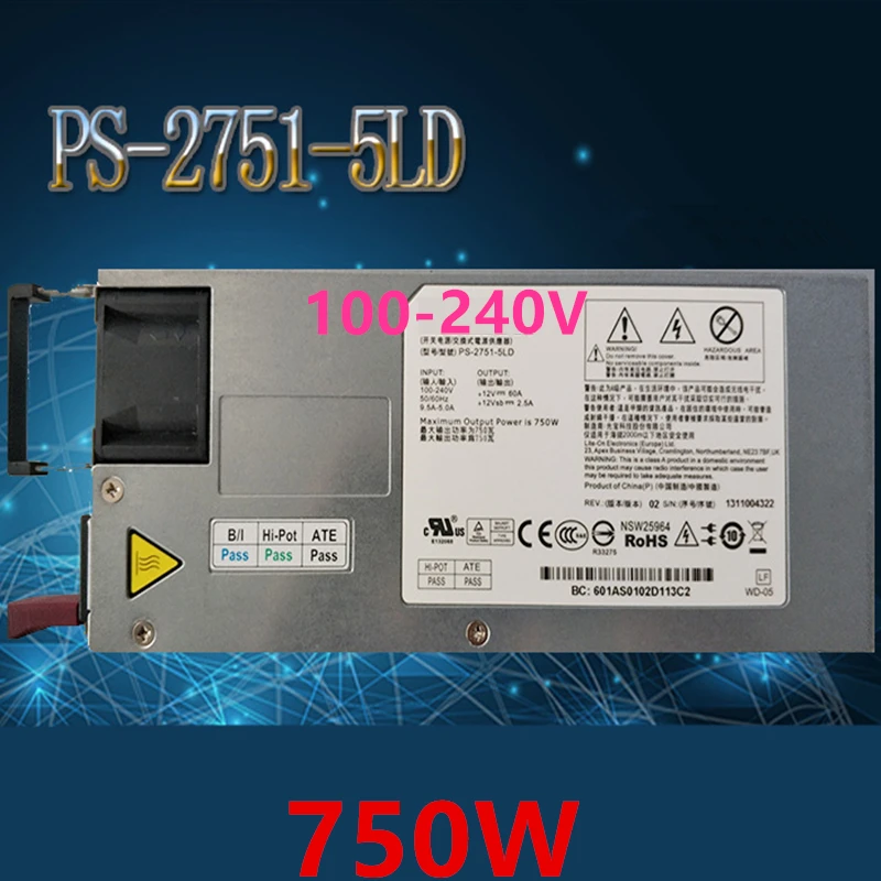 

New Original PSU For Liteon 750W Switching Power Supply PS-2751-5LD