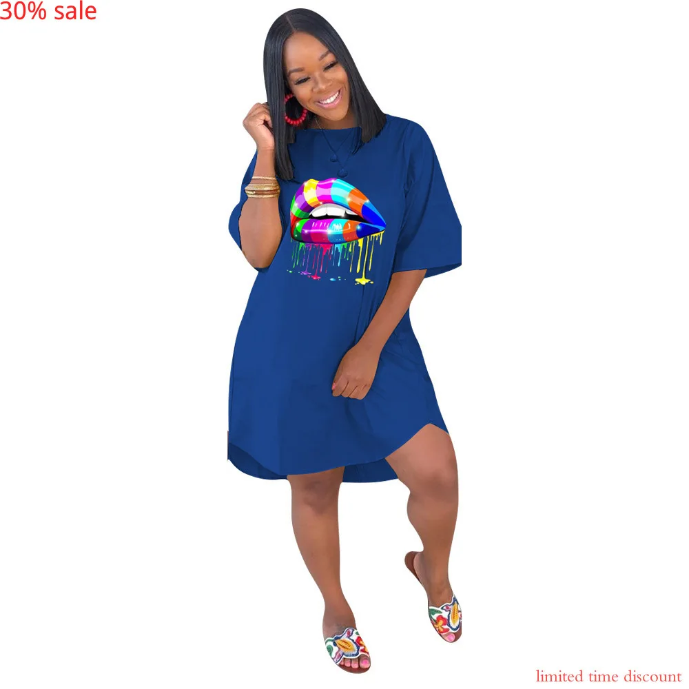 2019 модное мини платье бодикон Vestido разноцветное женская одежда размера XXXXL с