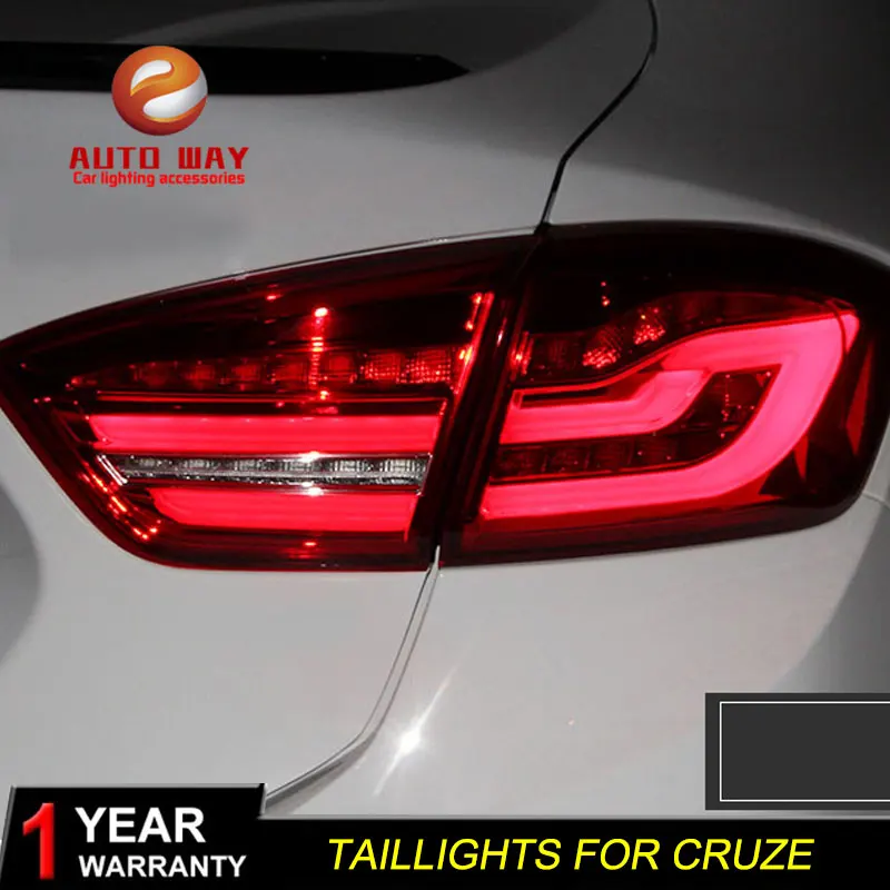 Чехол для стайлинга автомобиля Chevrolet Cruze 2017 2018 задний светильник s светодиодный
