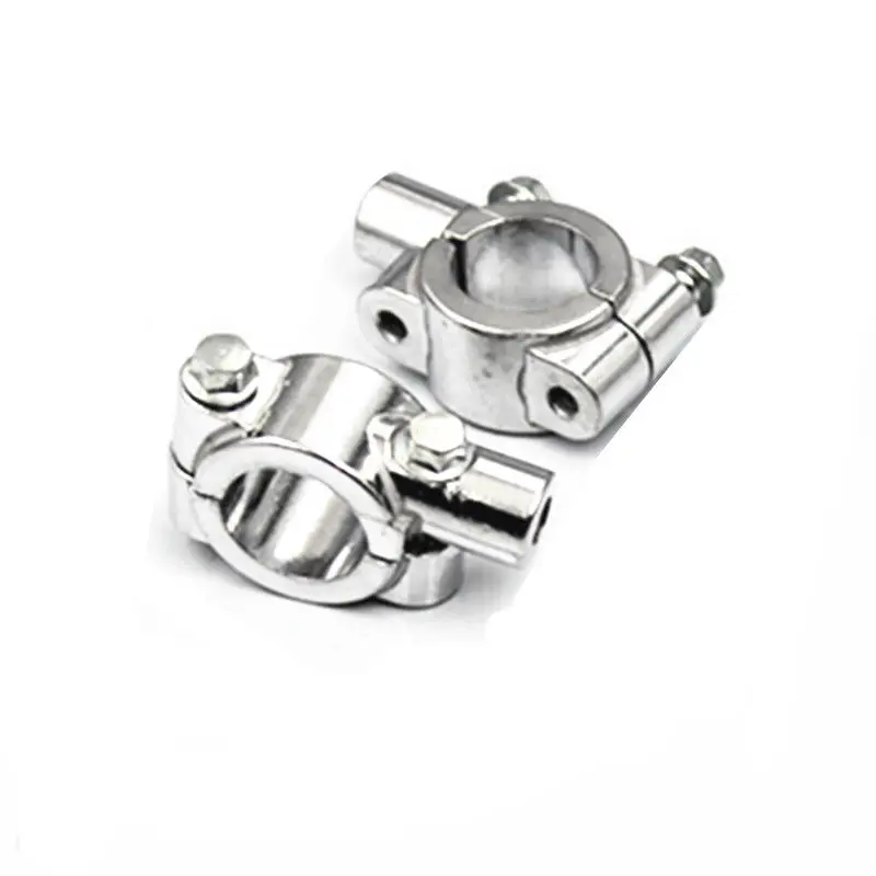 2 шт. хром 1 ''с фокусным расстоянием 25 мм ручка бар зеркало держатель Зажим