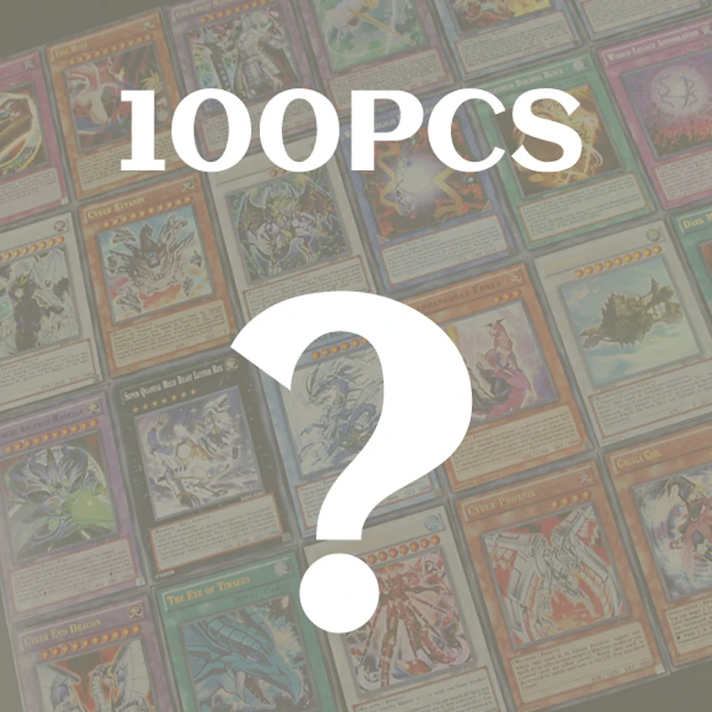 100 шт Yu-Gi-Oh официальная карточная игра английская версия флеш-карта битва карты все флэш-карты 100 карты не повторять