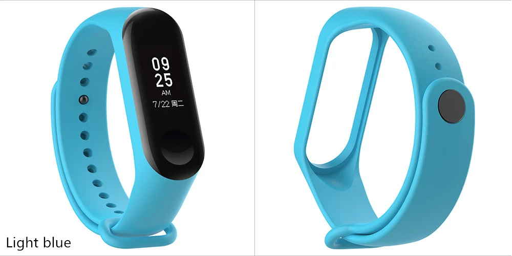 Ремешок Timethinker для Xiaomi Mi 3 4, спортивный ремешок, силиконовый ремешок, закаленное защитное покрытие для Xiaomi Mi, ремешок 4 3