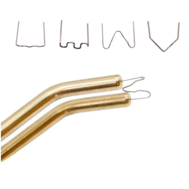 

100Pcs 0.8mm/0.6mm Hot Stapler Staples For Plastic Welder Repair Melt Hot Welding Machine Welding Bumper Car Repair Tool
