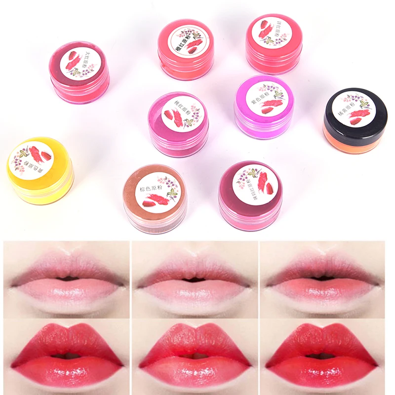 Цветной Блеск для губ сделай сам порошок 1 г пигментная пудра блеск пигмент