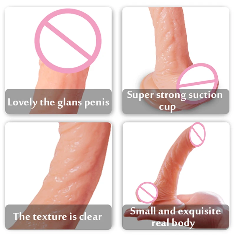 6 29 дюймовый мини фаллоимитатор для начинающих Реалистичный Пенис с сильной