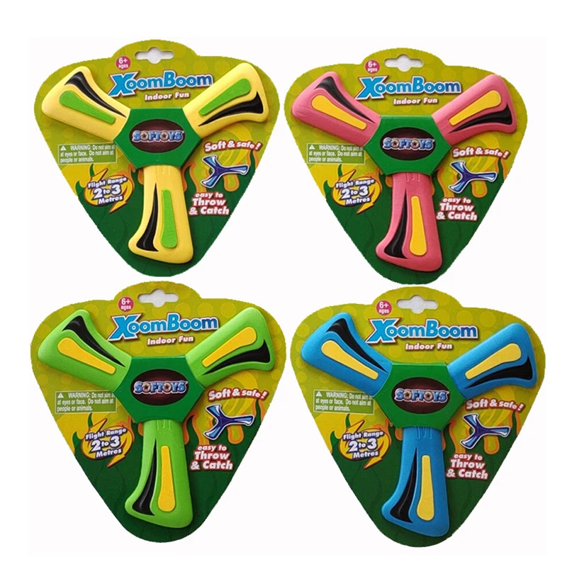 

Toys Boomerang Kids Outerdoor Sport Flying Disk Decompression Flying Saucer Park Special Flying Toys Funny Game Throw Catch Gift