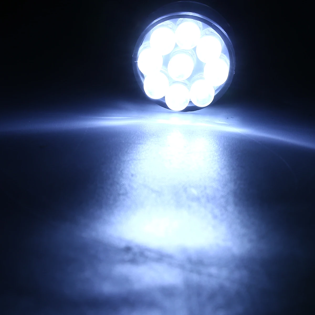 Mayitr 2 шт. DC12V 0,9 Вт T20 7443 7440 белый 9LED 36LM сигнал поворота автомобильный тормозной задний светильник лампа