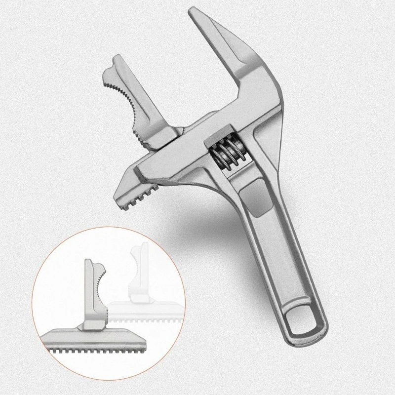 Регулируемый автомобильный гаечный ключ с большим отверстием 9 70 мм быстрая