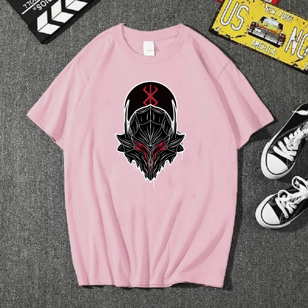 

Unisex Hot Anime T-shirt Berserk O-neck Fashion Hip Hop Print Fashion Cloth