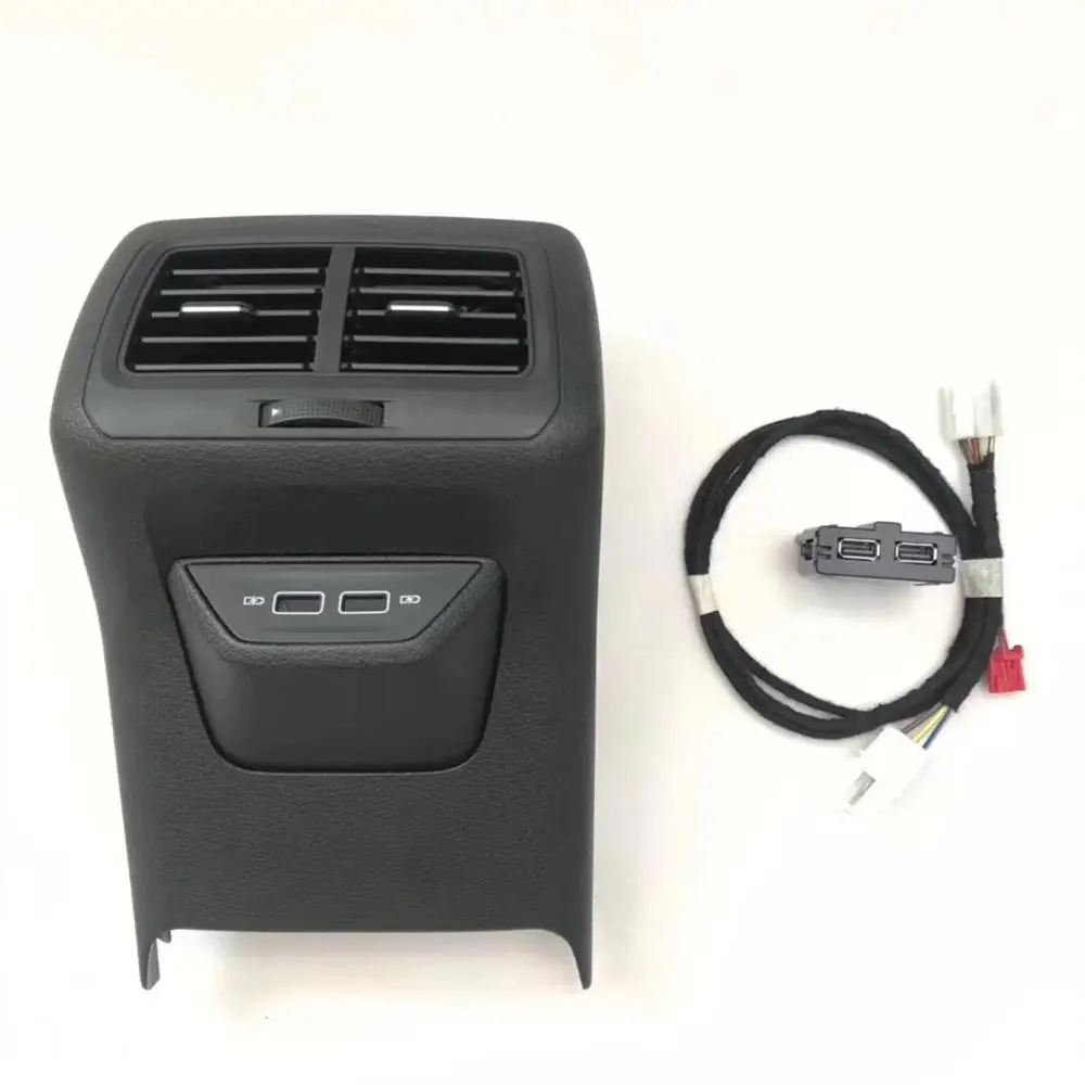 Для VW Golf 7/7.5 двойной USB-интерфейс зарядки для заднего пассажирского поддержки R Rline