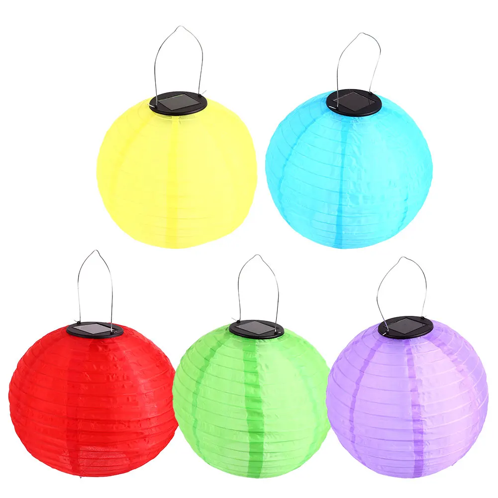 Свет 10 дюймов бытовой китайский фонарь Солнечная лампа 1 2 В 600мА ABS поликремний